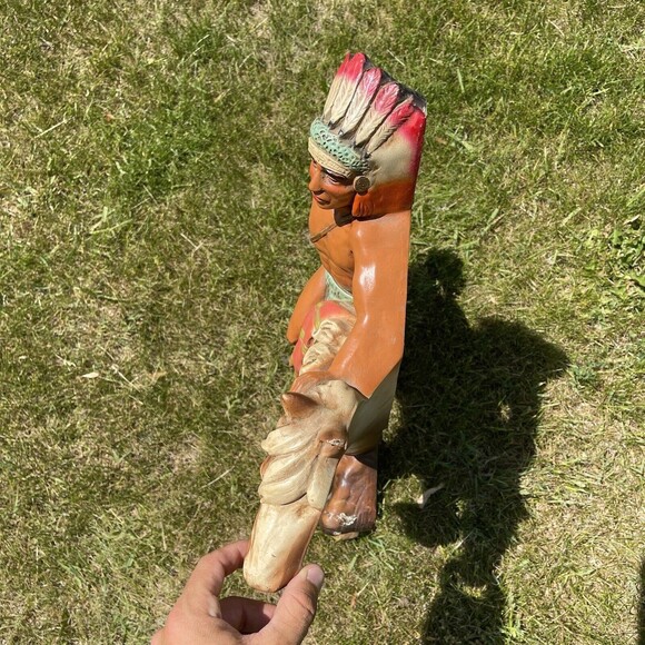 Vintage UNIVERSAL STATUARY CORP CHICAGO 1962 Native American Indian Chief Horse - Picture 10 of 14